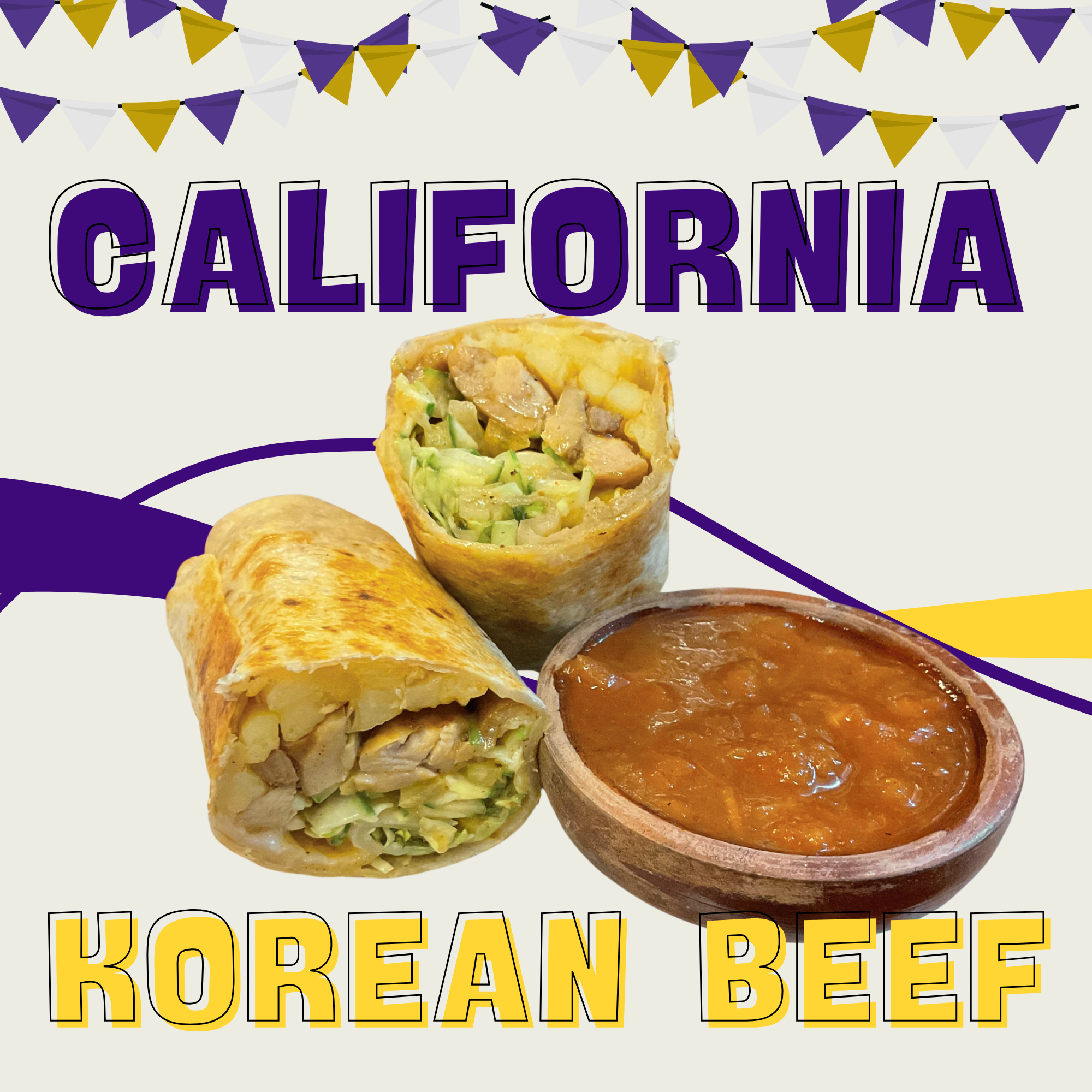 California Korean Beef Burrito