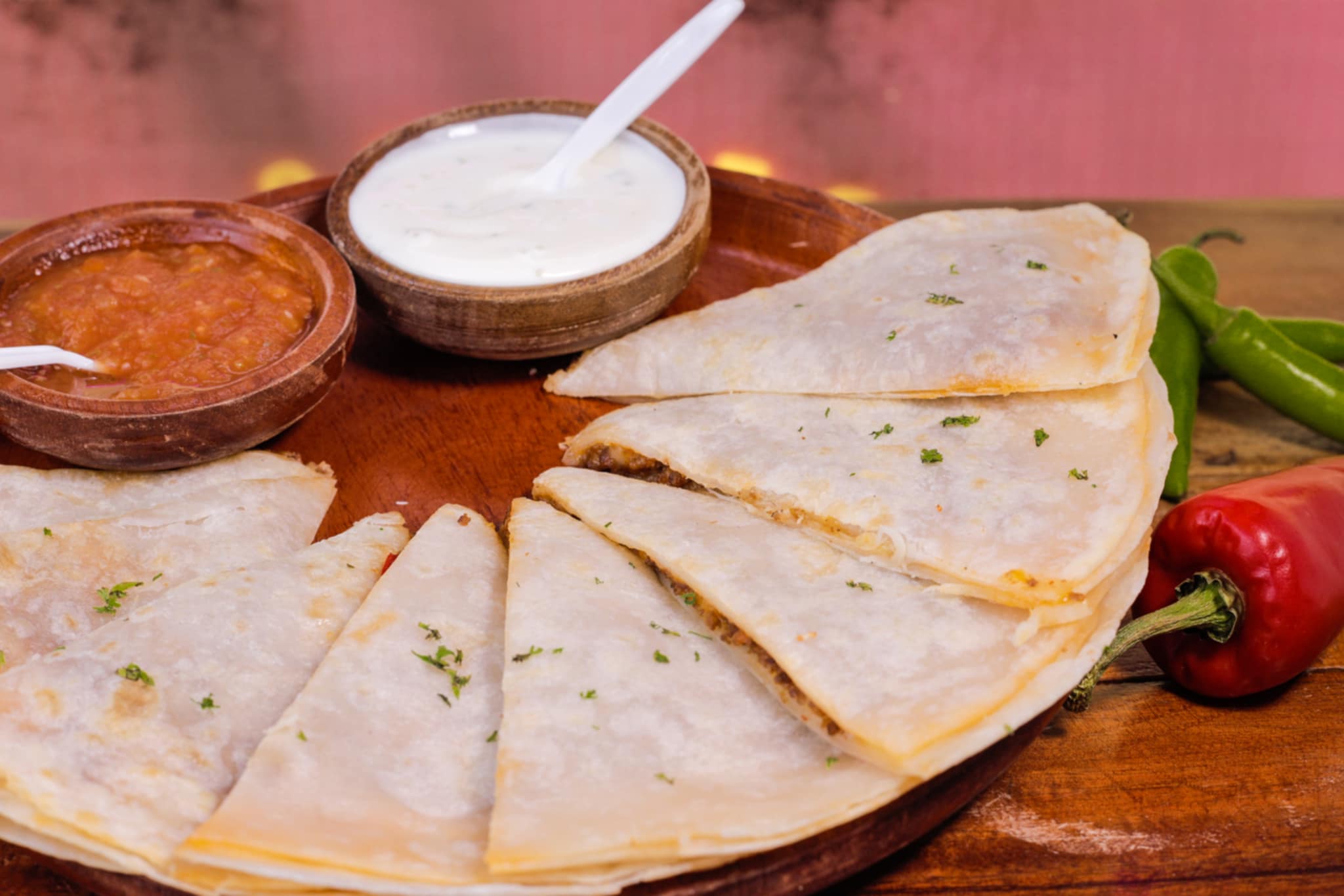 MEGA Beef Quesadilla