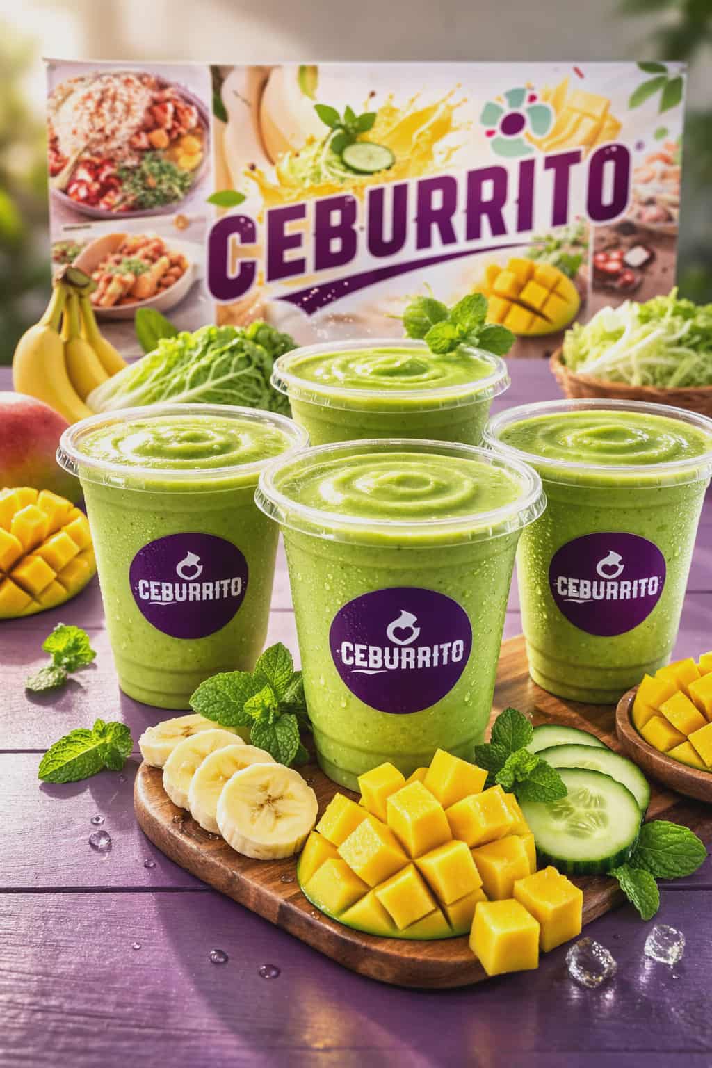 Detoxing Green Smoothie- 120z